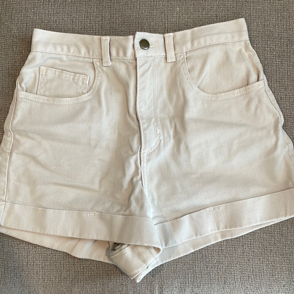 American Apparel khaki shorts